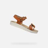 Geox Sandalen Costarei Meisjes - Biscuit/Rozegoud - Maat 39