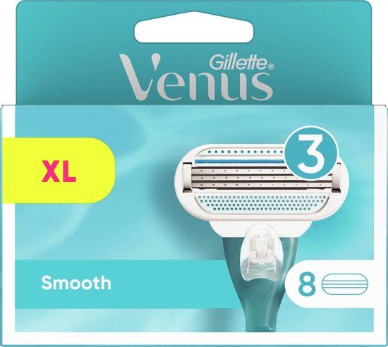 Gillette Venus Smooth Scheermesjes - 8 Navulmesjes - Vrouwen