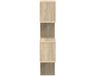 vidaXL Wandplank Sonoma Eiken 39 x 15 x 76 cm