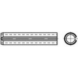TOOLCRAFT TO-5389968 Goupilles élastiques Acier à ressort 250 pièce(s)
