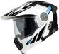 IXS Venture 1.0 Wit Zwart Blauw Systeemhelm