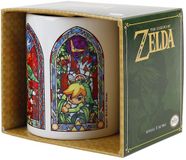 The Legend Of Zelda Pyramid International The Legend of Zelda Stained Glass Kop - Wit