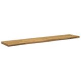 vidaXL Rechthoekig Tafelblad 150 x 20 x 3 cm Wit Glas