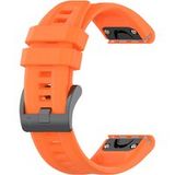 Techsuit Bracelet W060 pour Garmin Watch Fenix Series, 26mm, Orange