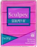Sculpey Klei III Violet glitter - 57 gr