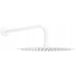 Mexen Slim regendouche 25 met douchearm, wit - 79225211-20