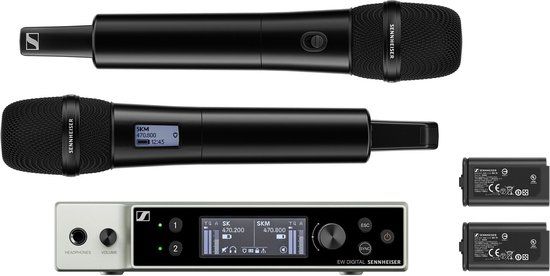 Sennheiser EW-DX 835-S Set S1-10 draadloze handheld (606.2 - 693.8 MHz)
