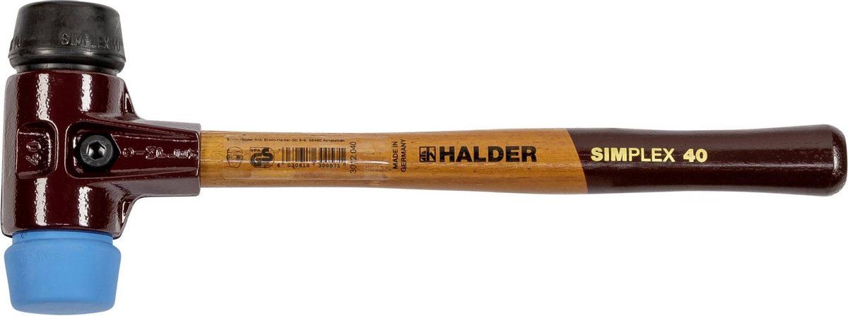 HALDER SIMPLEX softface mallet 40 TPESoftcomp. rubber - 4030618300571