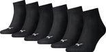 Puma - Unisex Sokken in kwartlengte - 6 Pack - Maat 39-42