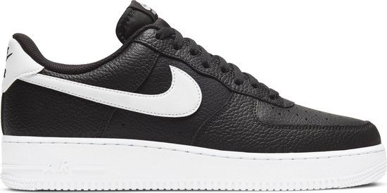 Nike Air Force 1 '07 Heren Sneakers - Black/White