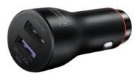 Huawei CP36 Autolader met USB-C kabel, 22.5W, 2.25A, 2 x USB-A, Zwart