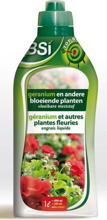 Bsi Geranium meststof 1L