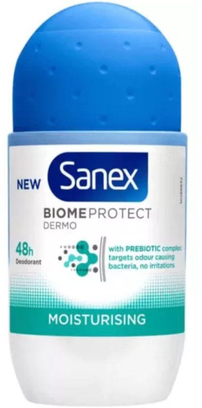 Sanex Biome Protect Dermo Moisturising Deo Roller - 50 ml