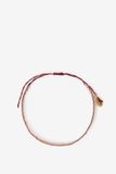 Sissy-Boy - Donkerrode armband met kralen