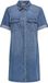 ONLY ONLLISA S/S DNM DRESS GUA NOOS - Medium Blue Denim - XS