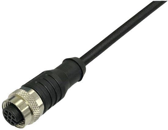 BKL Electronic 2702004 Sensor/actuator aansluitkabel M12 Aantal polen (sensoren): 4 Koppeling, recht 5 m 1 stuk(s)