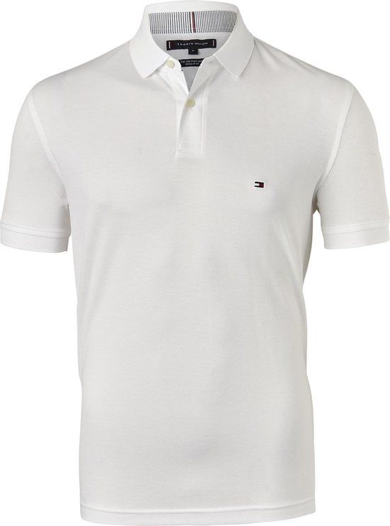 Tommy Hilfiger 1985 Polo - Slim Fit - White - Men's XXL