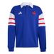 Adidas France Rugby Heritage Poloshirt met lange mouwen voor heren