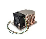 Inter-Tech J-10 Processor Luchtkoeler 6 cm Zwart, Zilver