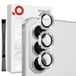 Northjo Ensemble de protecteurs d'objectif avec strass Samsung Galaxy S26+ - Argenté