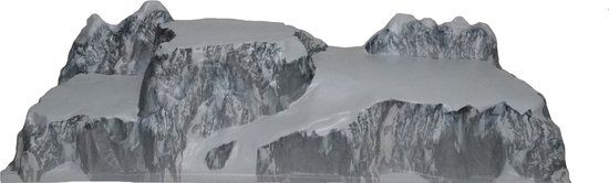 My Village Basis kerstdorp full colour arlberg 120x40 cm