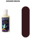 Saphir Ledermelk lederolie voor nubuck en gevet leer - Saphir Oiled Leather - Saphir 005 donker bruin