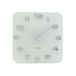 Karlsson KA4399 Wandklok Vintage Glas Wit, 35x35 cm, Wit/Opulente Tuin