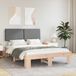 Prolenta Maison Exclusive - Bedframe met gestoffeerd hoofdeinde, lichtgrijs, 160 x 200 cm