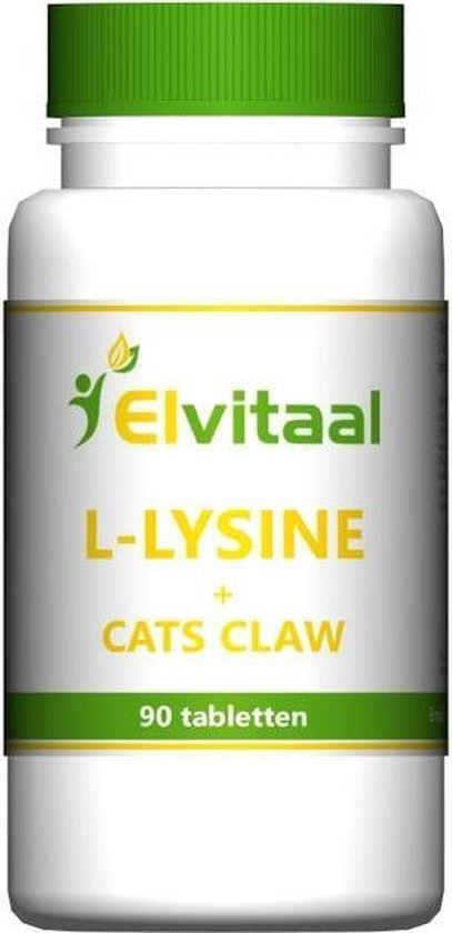 Elvitaal L-Lysine Cats Claw Tabletten 90st