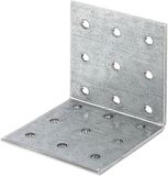 Alberts 820275 Geperforeerde plaathoek | sendzimir verzinkt | 60 x 60 x 60 mm | Set van 50
