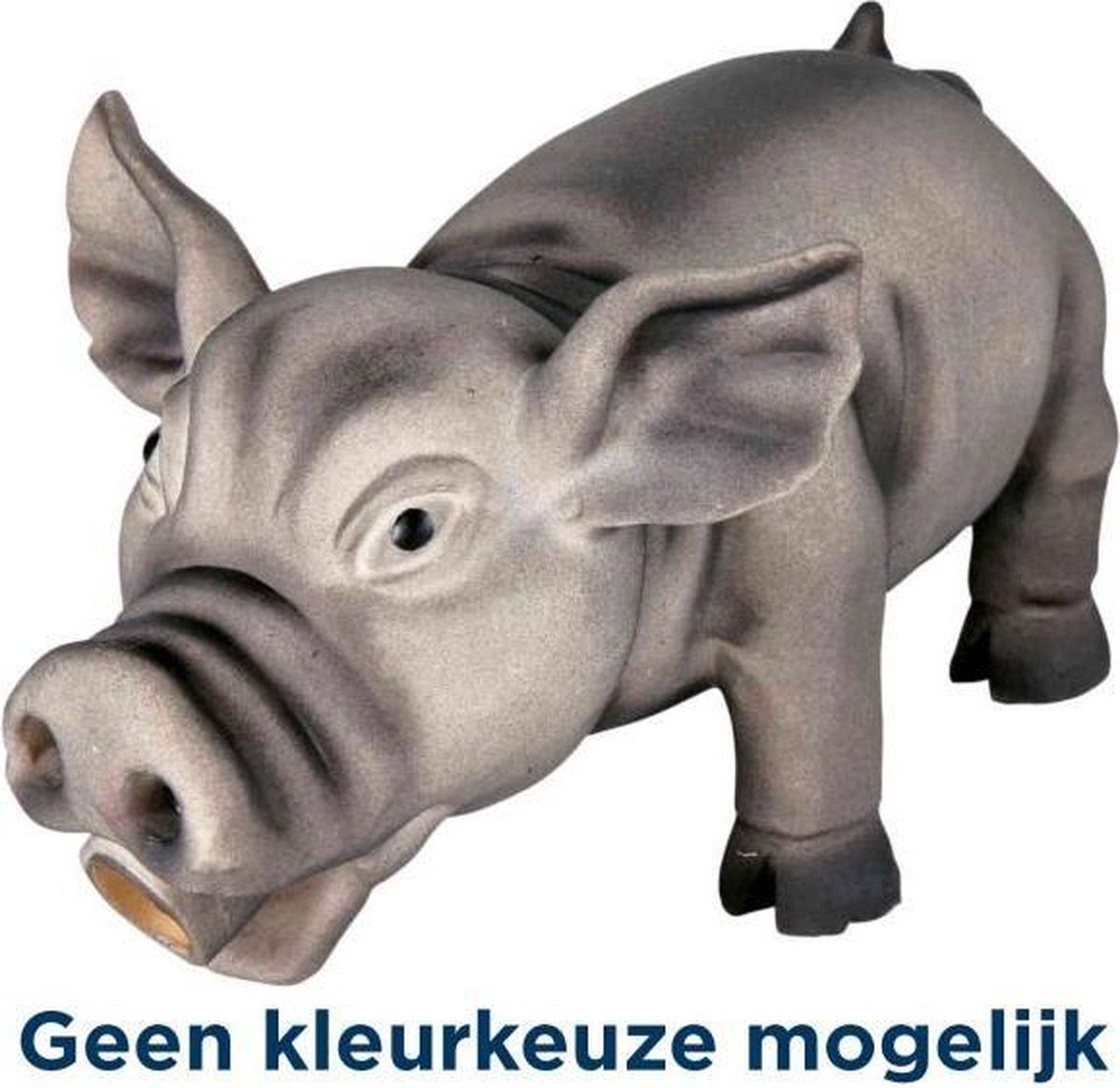 TRIXIE 35490 varken, originele dierenstem, latex, 17 cm