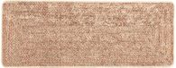 vidaXL - Runner - MARSA - Geel - 80 x 200 cm - Polyester en PVC