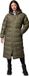 Columbia Pike Lake™ III Long Jacket Dames Outdoorjas - Stone Green