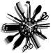 Instant Karma Clocks | Wandklok | Kapper | Barber Shop | Schoonheidssalon | Kapsels | Haarsalon | Heren Dames