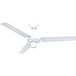 CasaFan TRISTAR-Z 120 WE Flügel Weiß Plafondventilator 59 W (Ø x h) 122 cm x 270 mm Wit Met wintermodus