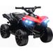 Quad Électrique Enfant Rouge Métal 70x42x45 cm