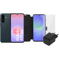 Samsung Galaxy A37 128GB Donkergroen 5G + Compleet Accessoirepakket
