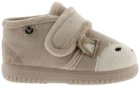 Victoria Babyslofjes Ojalá Casa Animales Maat 25 Unisex Natuurlijk Effen Laag Textiel Rubber