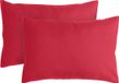 Komfortec Set van 2 Premium Kussenslopen 40x60 cm - Superzachte Kussenhoes – 100% - Geborsteld Polyester - 120g/m²- Rood