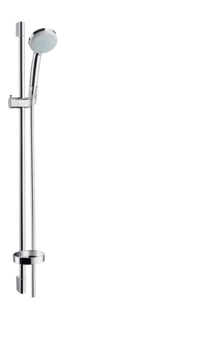 Hansgrohe Croma 100 Vario / Unica'C Glijstangset - 90 cm - Chroom