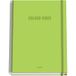 Dohe - Ruitjesschrift A4-100 Bladen Dikte 90 g/m², Formaat 22,8x30 cm, Harde Kaft, Ringband en Elastieksluiting, Ruitjes 5 mm, Schoolmateriaal - COLOUR VIBES Lime