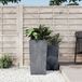 Maison Exclusive - Jardinière avec bac amovible, gris, 21/49 litres, en polypropylène