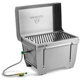 Merkloos Campingbarbecue - 1-pits - 3,2 kW - Roestvrij staal