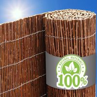 urfence 90x500 Wilg Balkonscherm Privacy Mat - Tuin Wilgenmat Balkon Inkijkbescherming