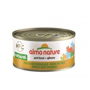 Almo Nature HFC Natural Kip en Kaas 70 gr Per 24 (Natural