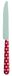 Excelsa Enjoy mes hart, roestvrij staal, rood