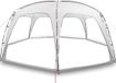 vidaXL Tente de réception imperméable gris