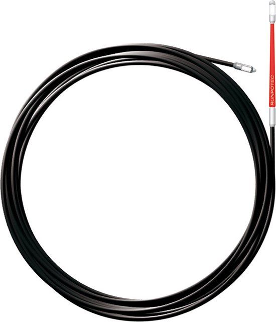 Runpotec 1 Perlon Trekveer Ø4mm met RunpoGleiter 30m (30043) - Wit