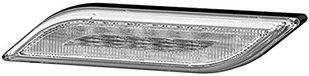 HELLA 2BA 013 332-031 Clignotant - Shapeline Style Slim - LED - 12/24V - Collé/Montage en surface - Couleur de lentille : Transparent - Connecteur : AMP - 2 broches - Arrière gauche - Quantité : 1