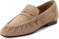Tamaris - Dames - Loafers - Suède - Beige - Maat 41